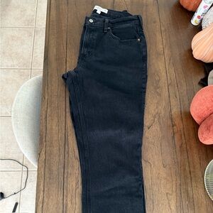 Abercrombie & Fitch the 90s straight leg mid rise